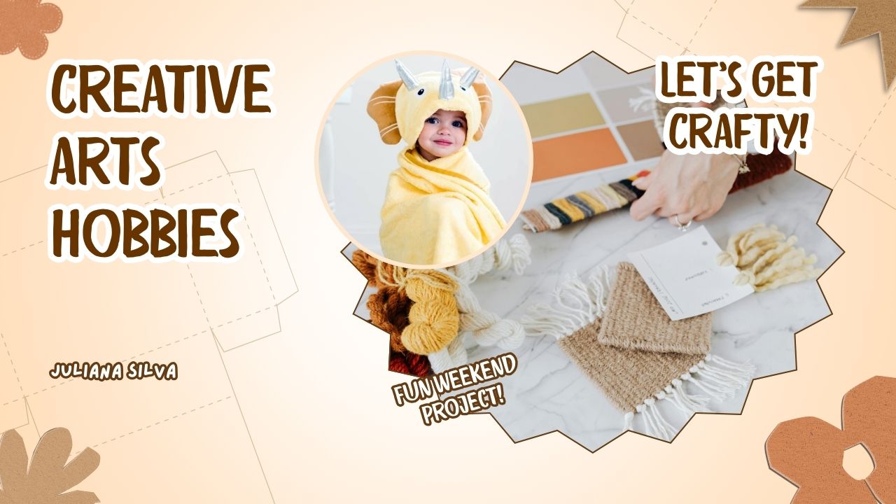 Brown & Cream Minimalist Making Aesthetic Crafts at Home Youtube Thumbnail